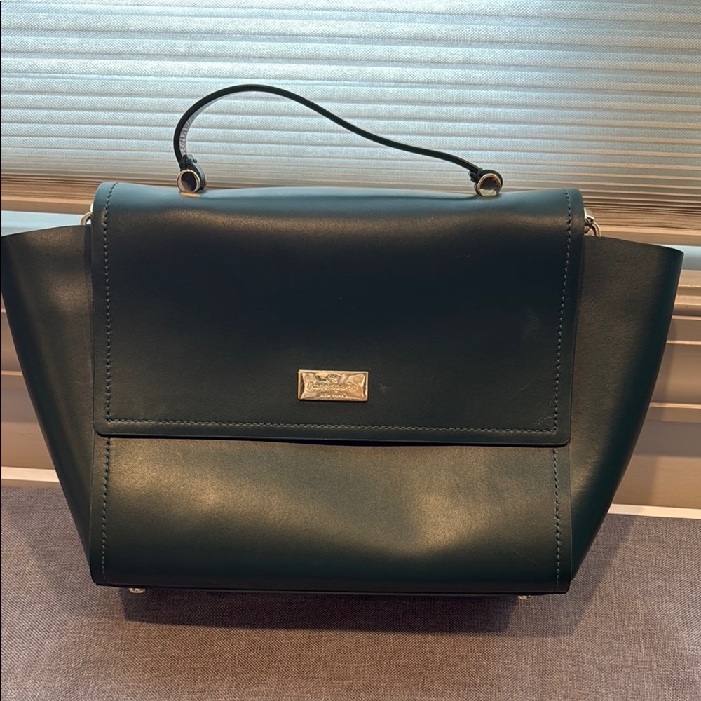 Elegant Black Leather Handbag